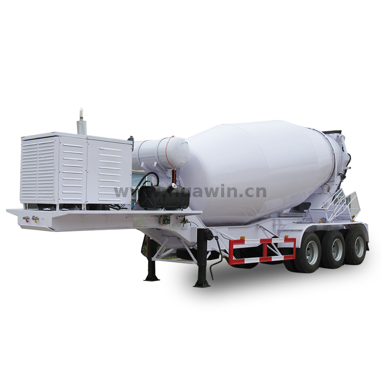 SINOTRUK 3 Axles Concrete 16CBM Mixer Tanker مقطورة